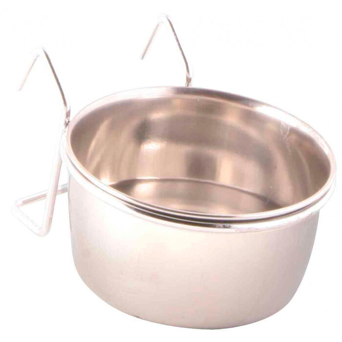 Gamela Inox C/ Suporte P/ Aves 0,15 Lt
