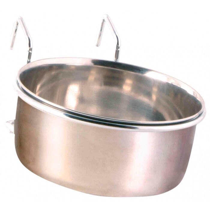 Gamela Inox C/ Suporte P/ Aves 0,6 Lt