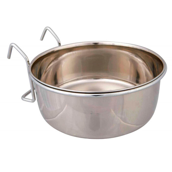 Gamela Inox C/ Suporte P/ Aves 0,9 Lt