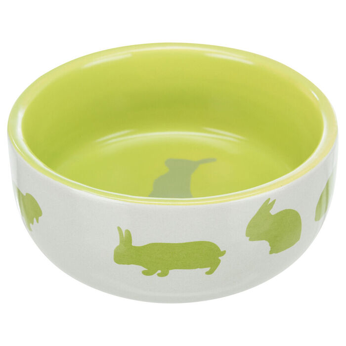 Gamela Em Ceramica C/ Motivos P/ Coelhos 250 Ml