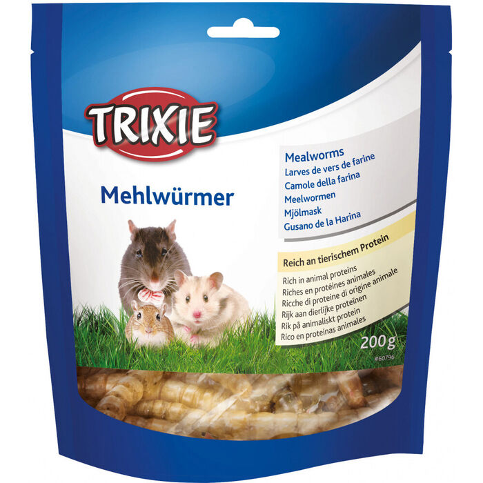 Vermes Da Farinha (Alim. Rico Proteinas) P/ Hamsters 200 Gr
