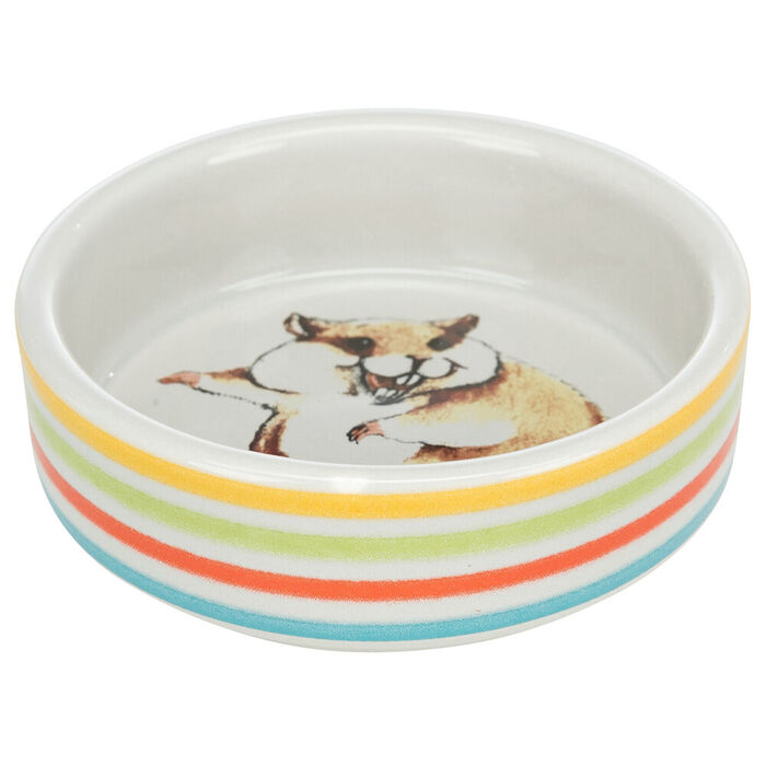 Gamela Em Ceramica P/ Hamsters - 80 Ml / Ø 8 Cm