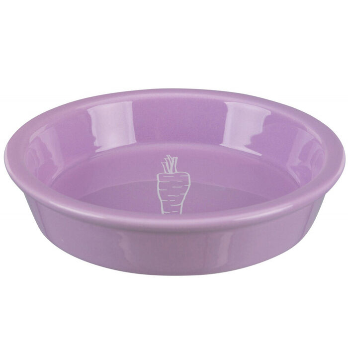 Gamela Em Ceramica P/ Coelhos - 200 Ml / Ø 14 Cm