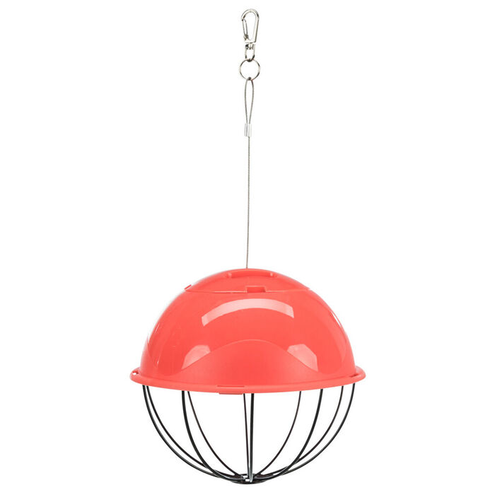 Food-Ball Em Metal/Plastico P/ Verduras E Feno - Ø 16 Cm