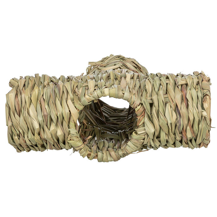 Tunel Em Feno P/ Hamsters E Degus 25X9X18 Cm