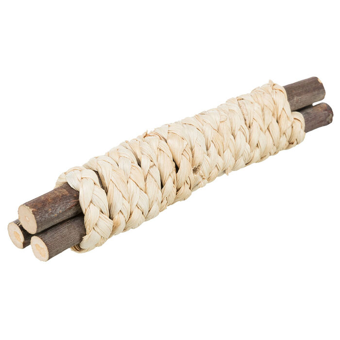 Sticks De Madeira Com Palha 15X3 Cm