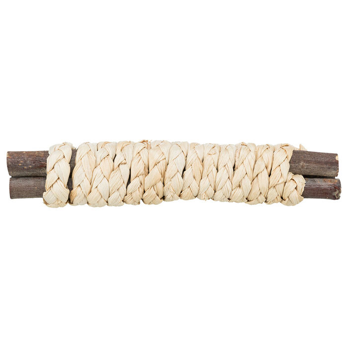 Sticks De Madeira Com Palha 15X3 Cm