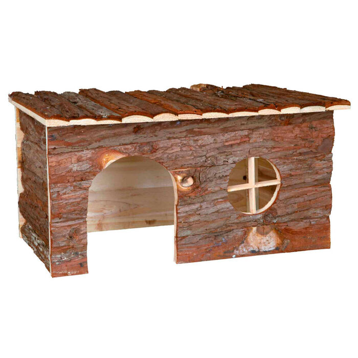 Casa Jerrick Em Madeira Natural 40X20X23 Cm