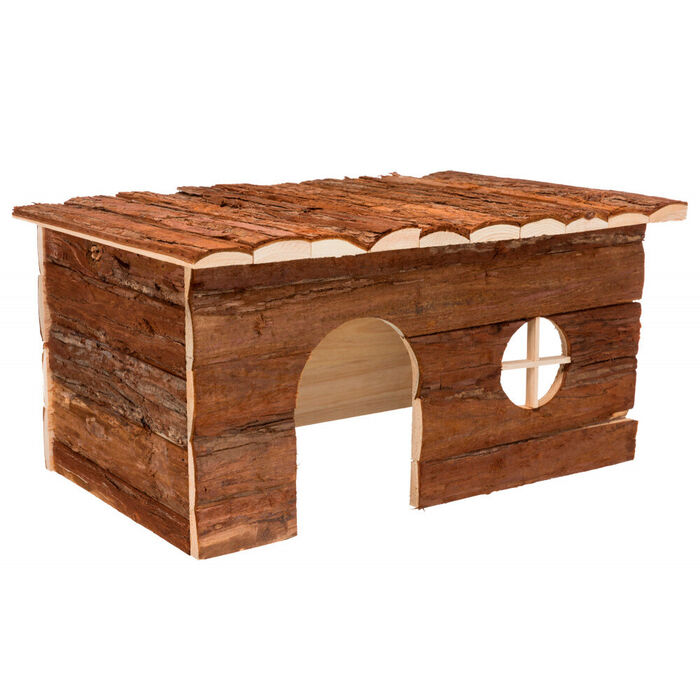 Casa Jerrick Em Madeira Natural 50X25X33 Cm