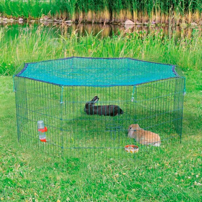 Cerca 8 Elementos C/ Rede Protectora P/ Roedores Ø150X57Cm