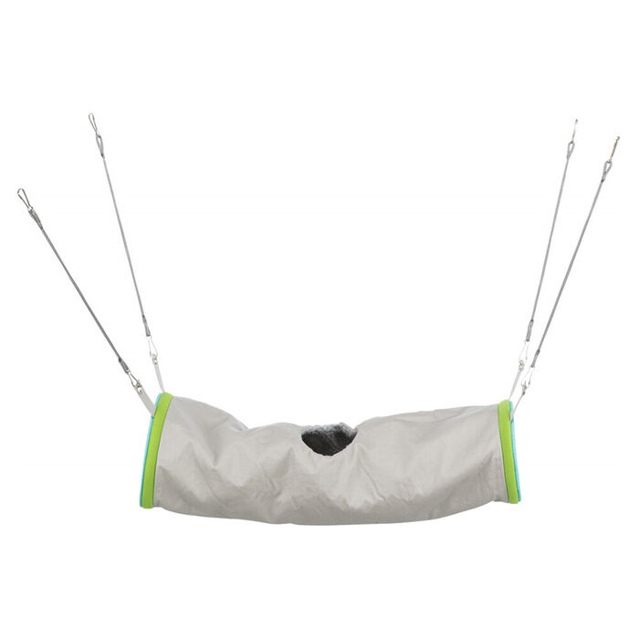 Tunel Em Nylon P/ Pendurar Em Gaiola De Furoes 20X45 Cm