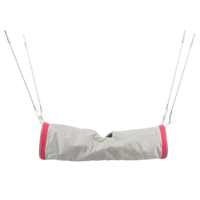 Tunel Em Nylon P/ Pendurar Em Gaiola De Furoes 20X45 Cm