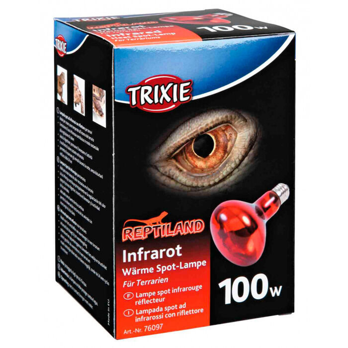 Reptiland Infrared Heat Spot-Lamp, Red - 100W
