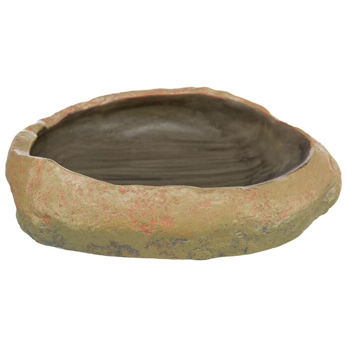 Comedouro/Bebedouro Pedra 15X3,5X12 Cm