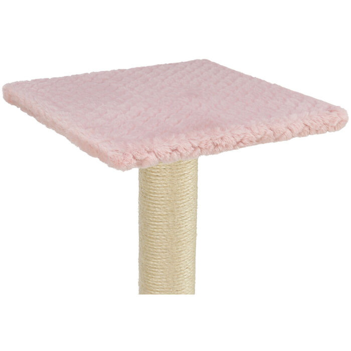Arranhador Baena Em Pelucia Texturada - 69 Cm (Rosa Velho)