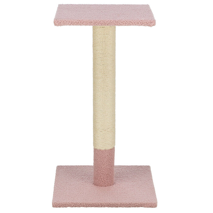 Arranhador Baena Em Pelucia Longa - 69 Cm (Rosa Velho)