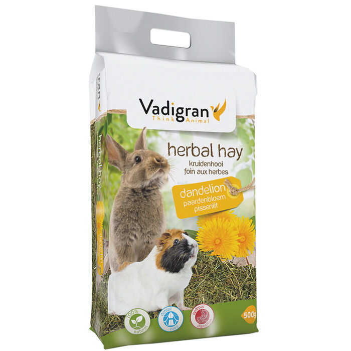 Vadibed - Feno Natural Com Dente De Leao 500 Gr