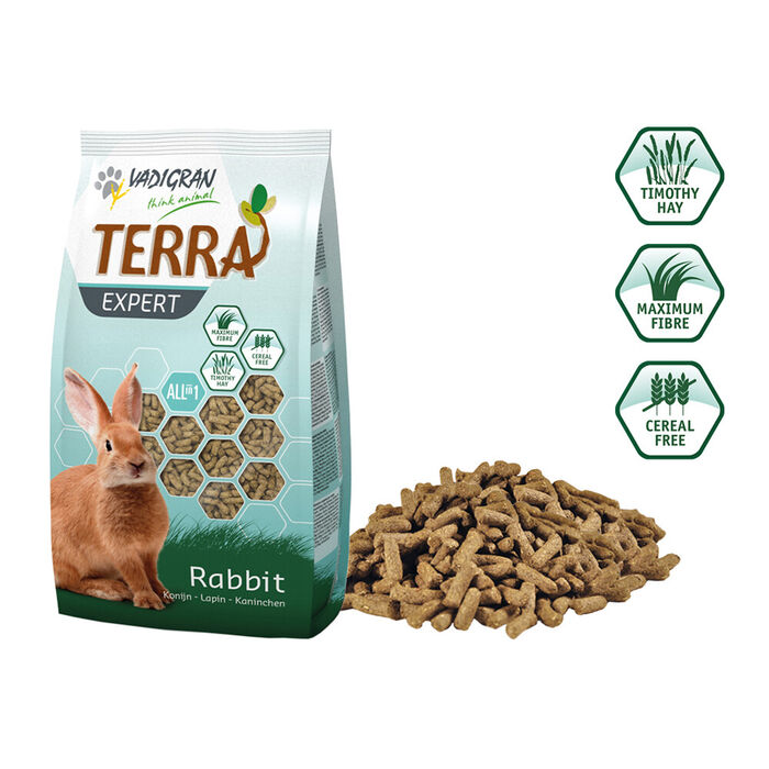 Terra Expert - Alimento Extrudido P/ Coelhos 2 Kg
