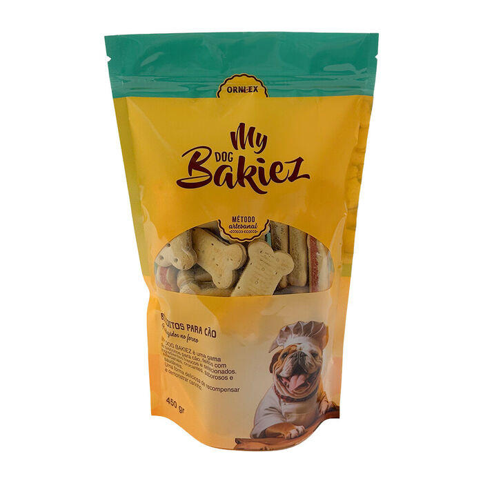 My Dog Bakiez - Biscoitos Para Cao Happy Happer Mix 450 Gr