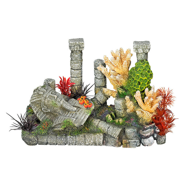 Decoraçao Aquario - Ruinas De Farao 24X12X16 Cm