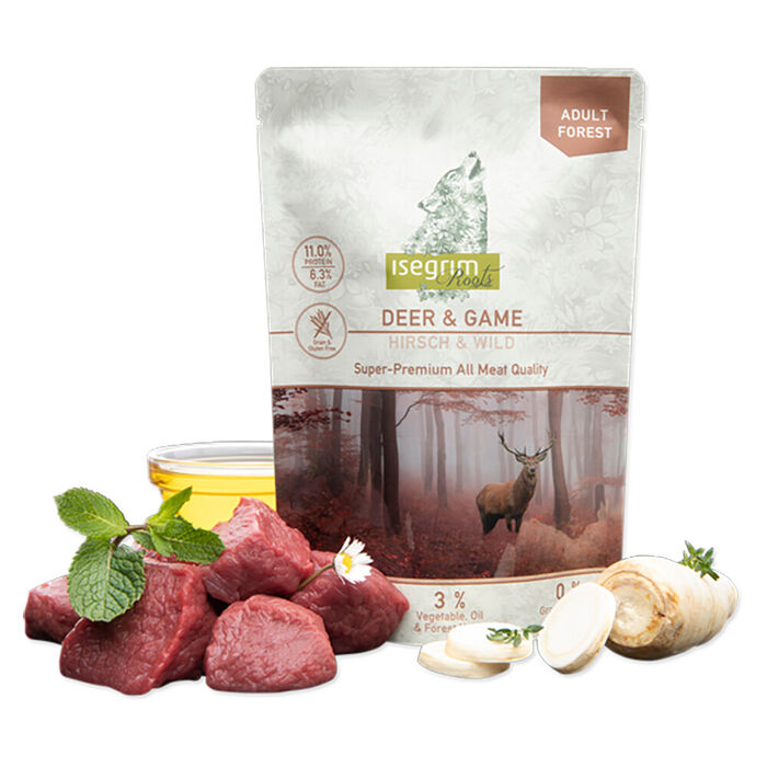 Isegrim Roots Veado E Caça 410 Gr (Pack 7 Saquetas)