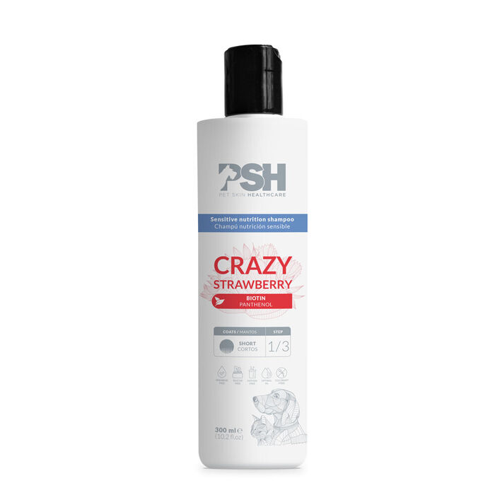 Psh - Shampoo Short Strawberry 300 Ml