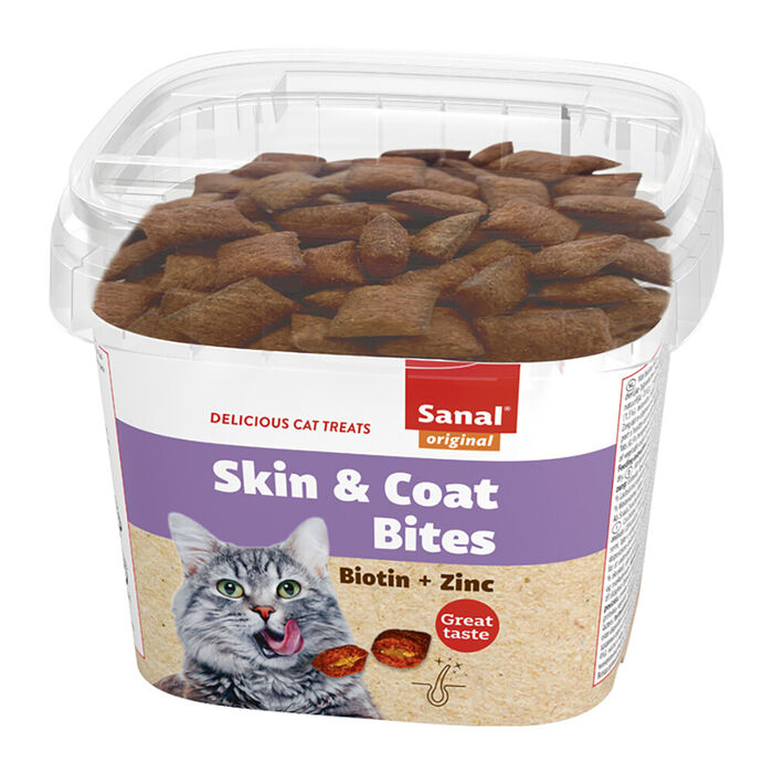 Sanal Cat - Skin & Coat Bites Cup 75 Gr