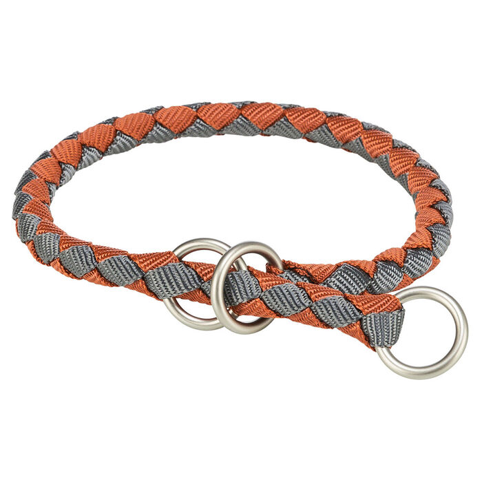 Semi-Estrangul. "Cavo" (Xs-S) 25-31Cm/Ø12Mm (Ferrugem/Antr.)