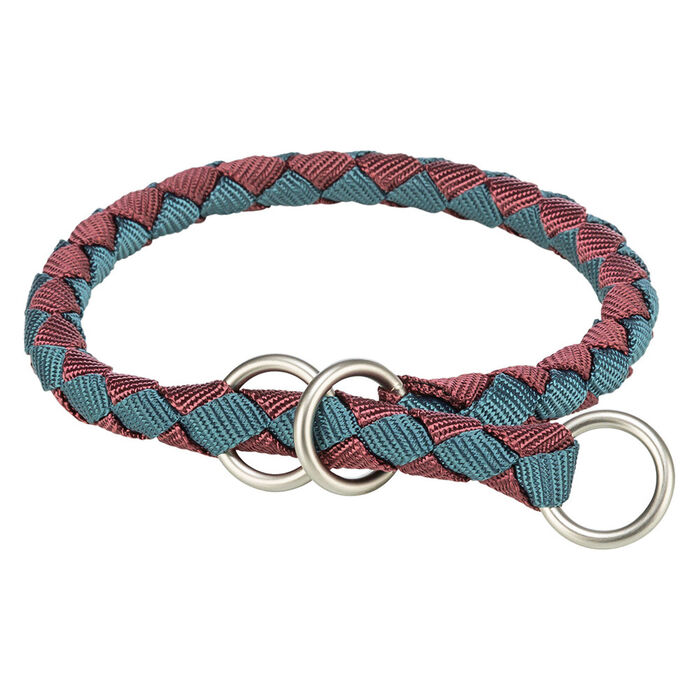Semi-Estrangul. "Cavo" (S) 30-36Cm / Ø 12Mm (Vinho/Petroleo)