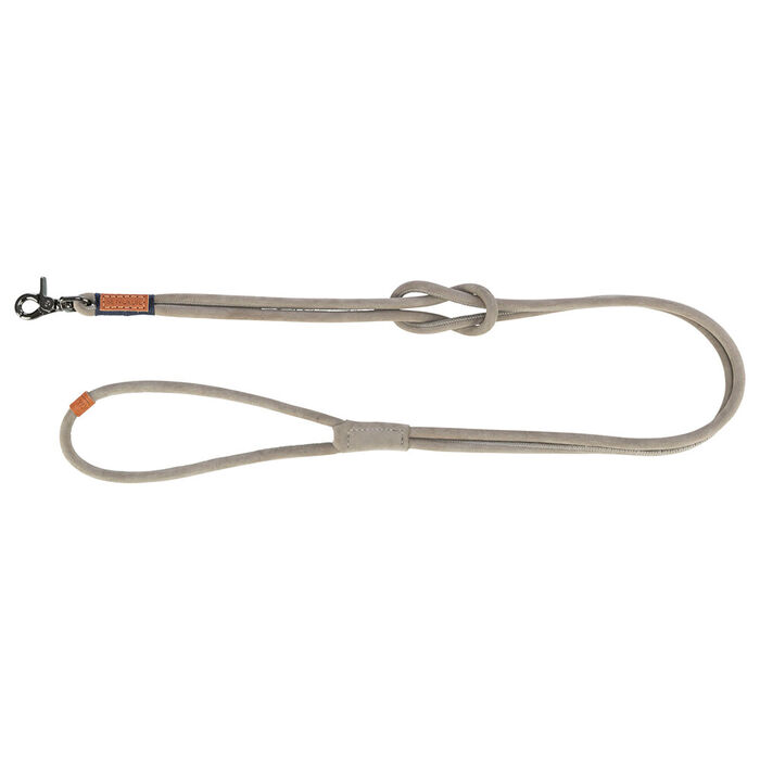 Trela Be Nordic Em Pele (XS-L) 1,20 Mt/Ø8Mm (Cinza)