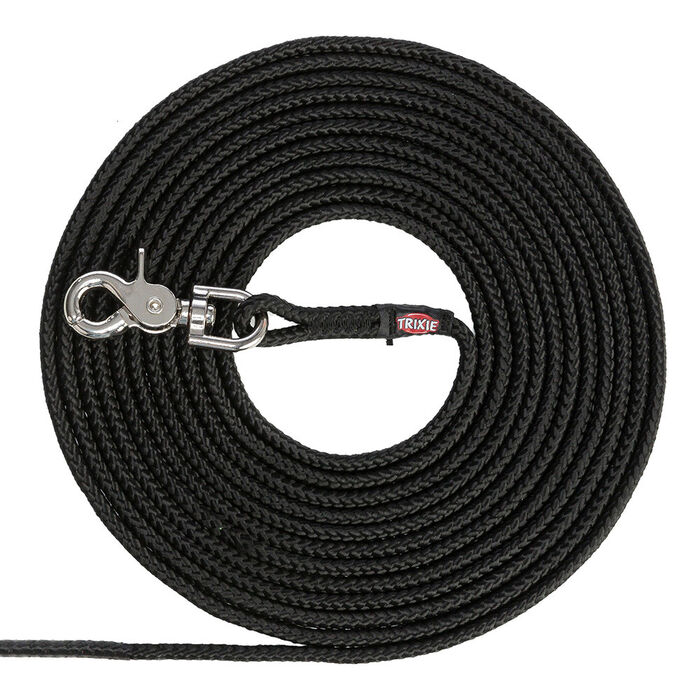 Trela Trabalho C/ Mosq. Gatilho (S-L) 20Mt/Ø6 Mm (Preto)