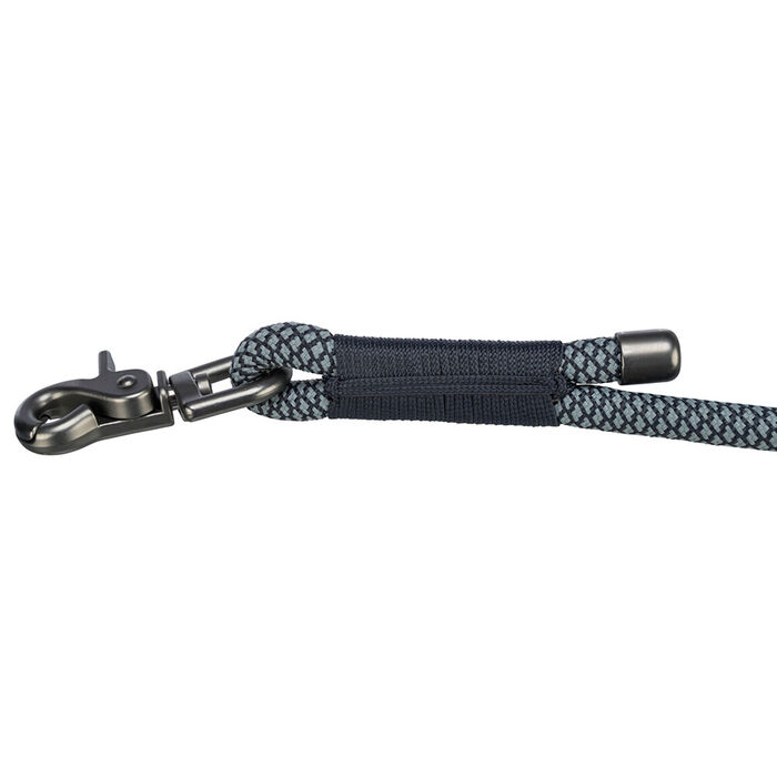 Trela Ajust. Soft Rope (S-Xl) 2,00Mt/Ø10Mm (Preto/Cinza)