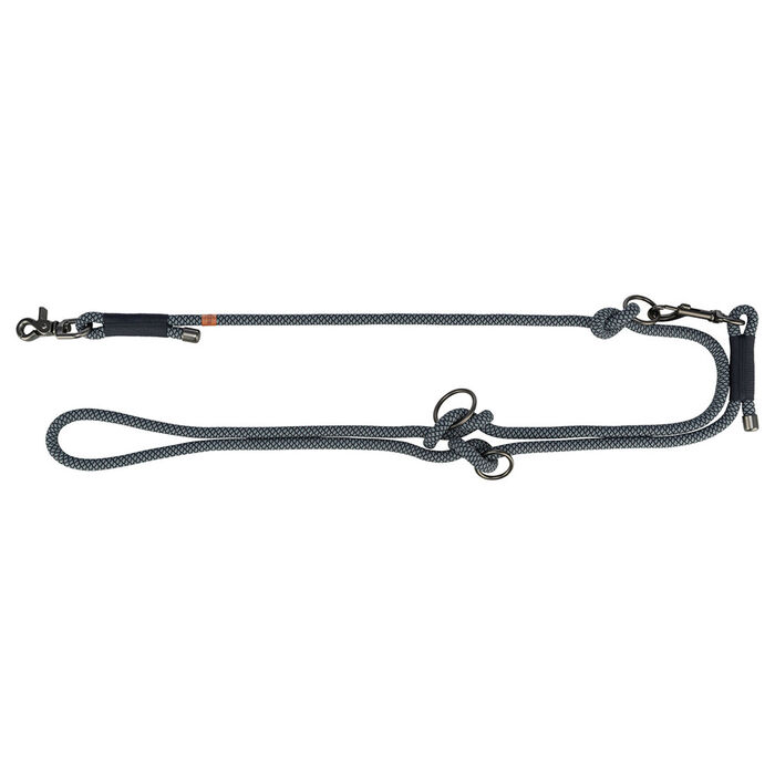 Trela Ajust. Soft Rope (S-Xl) 2,00Mt/Ø10Mm (Preto/Cinza)