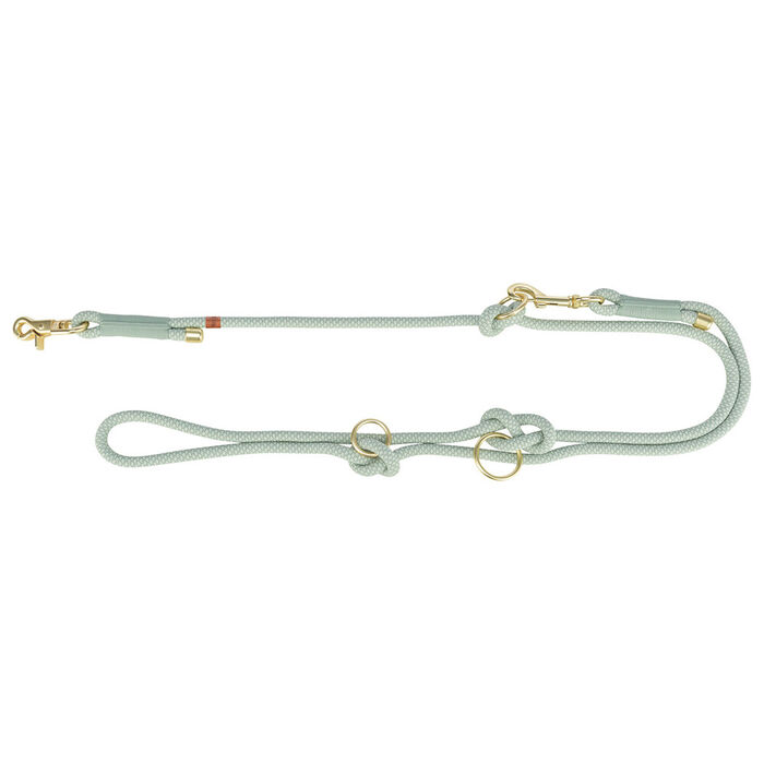Trela Ajust. Soft Rope (S-Xl) 2,00Mt/Ø10Mm (Salvia/Menta)