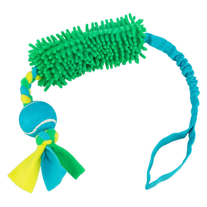 Corda Bungee C/ Bola De Tenis Em Poliester 85 Cm