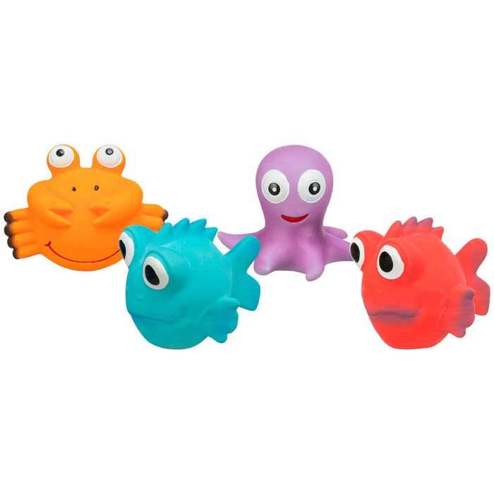 Animais Marinhos Em Latex 9-12 Cm (24 Unid.)
