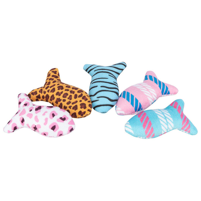 Peixes Em Pelucia C/ Catnip 8 Cm (60 Unid.)