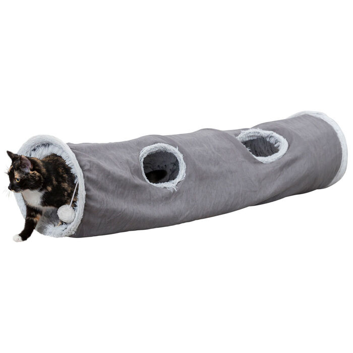 Tunel De Brincar “Harvey” Em Pelucia Ø27X116 Cm (Cinzento)