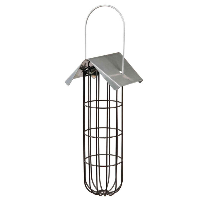 Suporte Em Metal P/ Alimentos De Inverno 11X25X10 Cm (Preto)