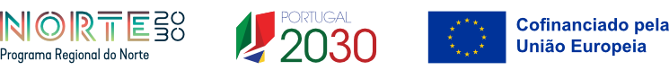 Norte 2030 European Regional Development Fund programme logo