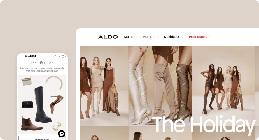 Crie um site ou loja online com AI