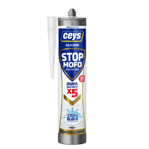 CEYS SILICONE SANIT-RIOS BRANCO - 280ml