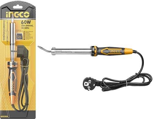 INGCO FERRO SOLDAR ELET. PONTA CHATA 60W SI0368