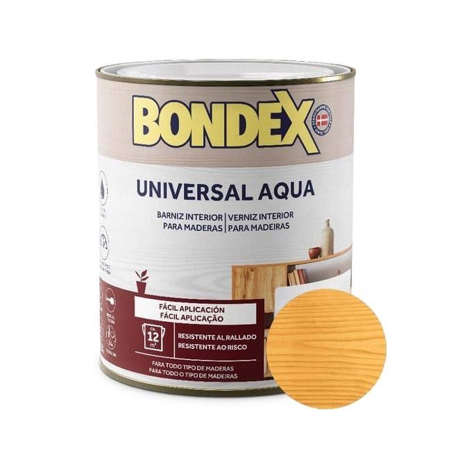 BONDEX VERNIZ UNIVERS.AQUA INCOLOR MATE - 0.75L 424118