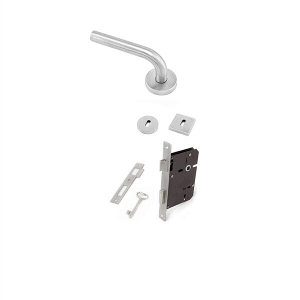 PUXADOR C/ FECHADURA 2003D/716 INOX