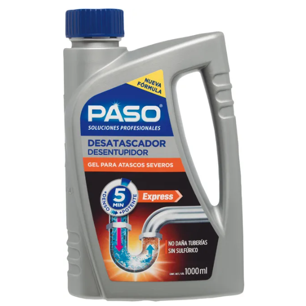 PASO DESENTUPIDOR GEL PROFISSIONAL