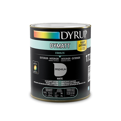 DYMATT ESMALTE MATE 1720 - 805 (0.75L)