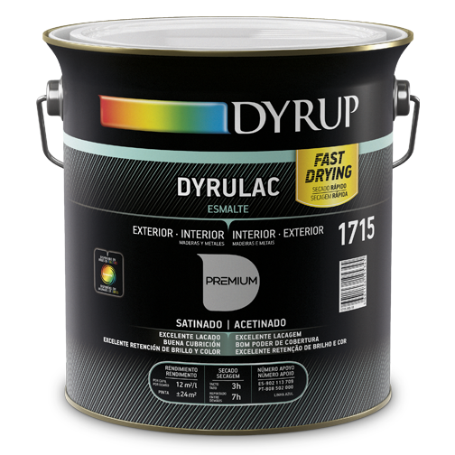 DYRULAC ESMALTE ACET. 1715 - 895 - 4L
