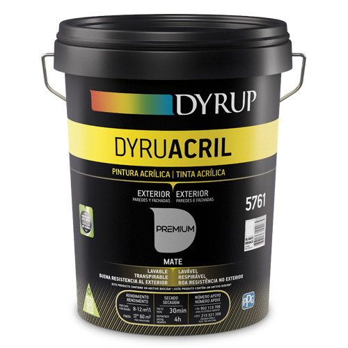TINTA DYRUACRIL 5761 - 800 5L