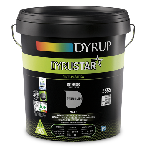 TINTA DYRUSTAR BRANCO 5555 - 800 5L